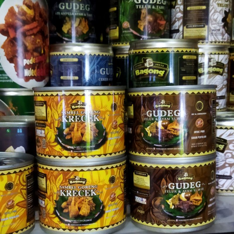 

Gudeg Kaleng Gudeg Bagong Yu Djum 210gr