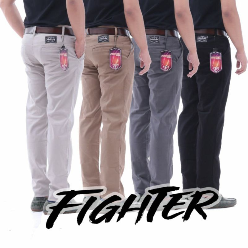 CELANA PANJANG CHINO FIGHTER NO 28-38