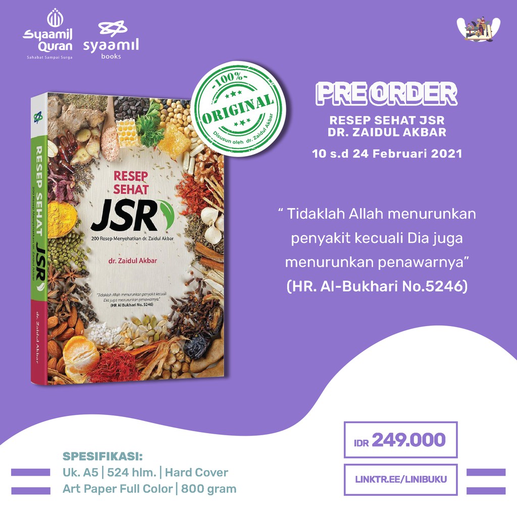 RESEP SEHAT JSR KARYA dr.ZAIDUL AKBAR HARD COVER-1