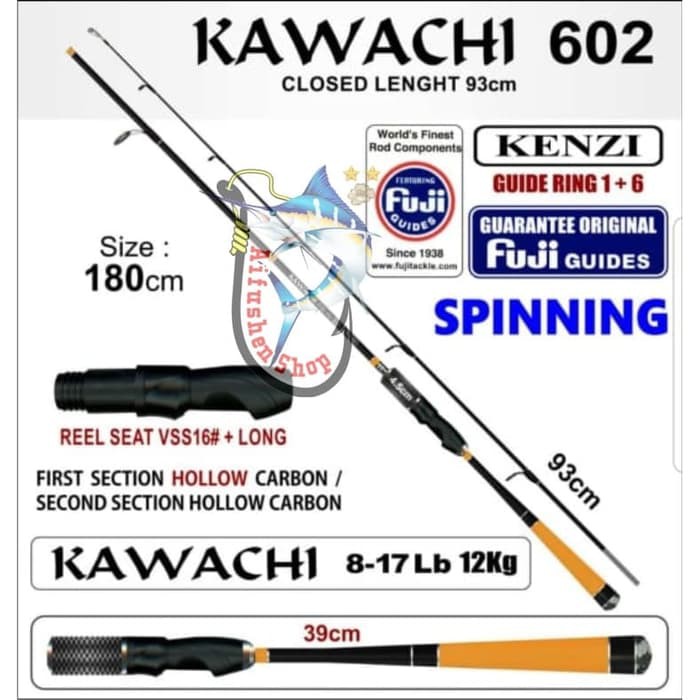 JORAN KENZI KAWACHI 602 180cm 10-20Lb