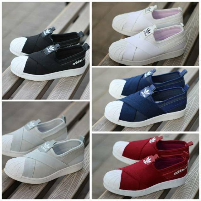 PROMO ADIDAS SUPERSTAR SLIP ON GRADE ORIGINAL