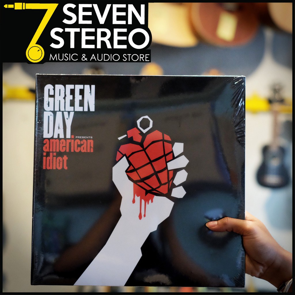 Vinyl Piringan Hitam Green Day - American Idiot