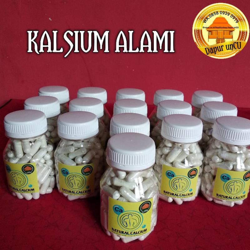 

Kalsium Alami ( di buat ketika ada pesanan, sehingga produk selalu baru..)