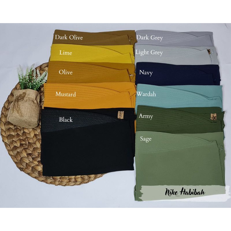Jilbab Khimar Instan Simpel Nike Lancip Ori Habibah-2
