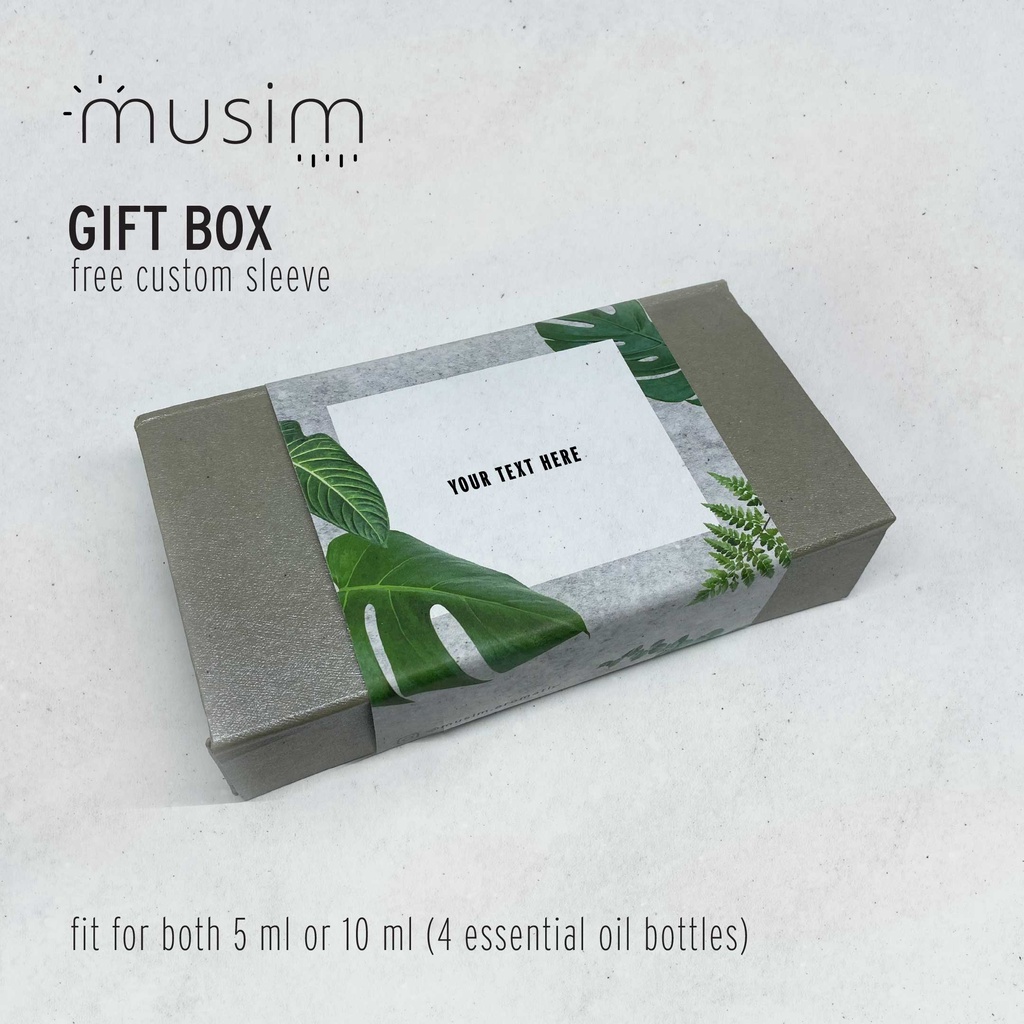 

Gift Box Hardbox Kado Kotak Hadiah Hampers Essential Oil Paket - MUSIM