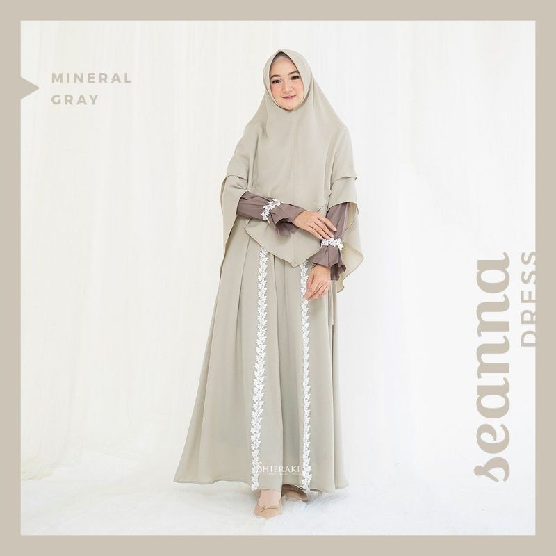 Gamis Renda Seanna Dress By Shieraki Indonesia