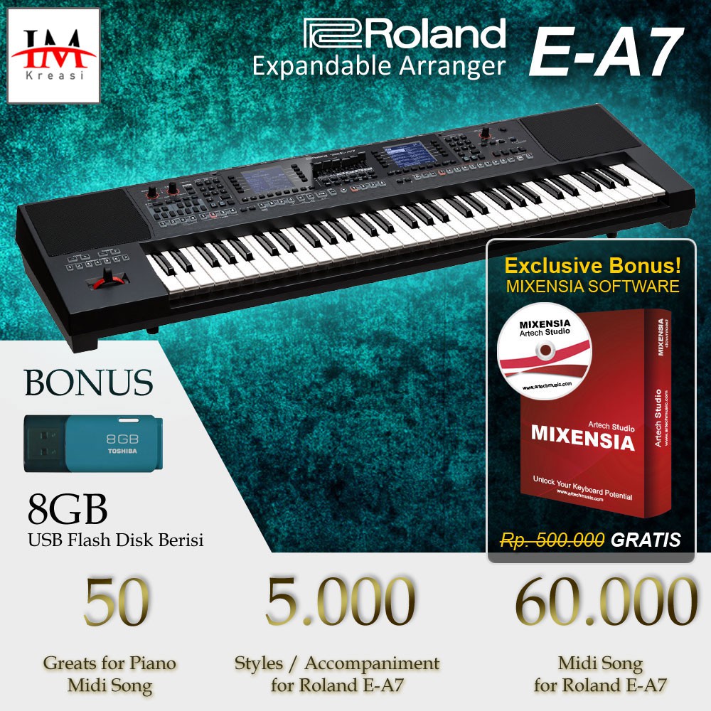 Roland E-A7 / EA7 / EA-7 Expandable Arranger Keyboard
