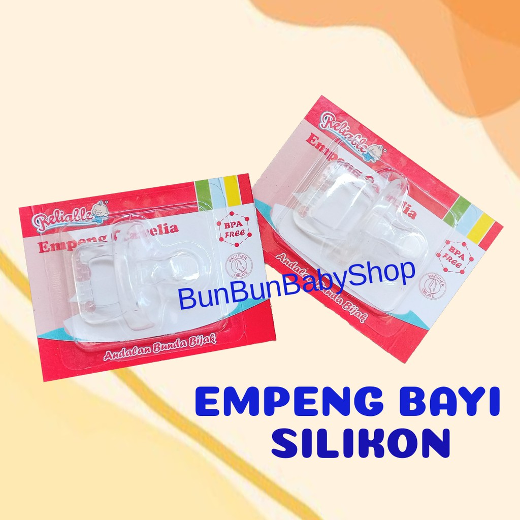 Dot Empeng Silicone Bayi Empeng Silikon Baby Newborn Silicone Pacifier Perawatan Baby Murah Anak