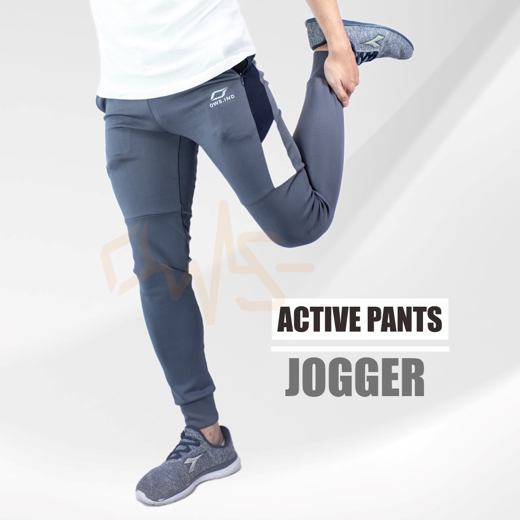 Jogger Pants Pria Wanita / Celana olahraga Lari / Celana Running