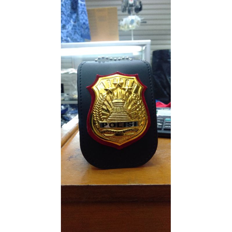 kalung lencana idcar polisi