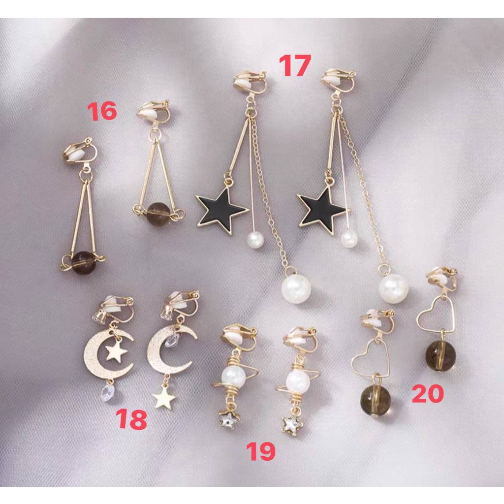 Anting fashion model korea vintage high quality anti karat