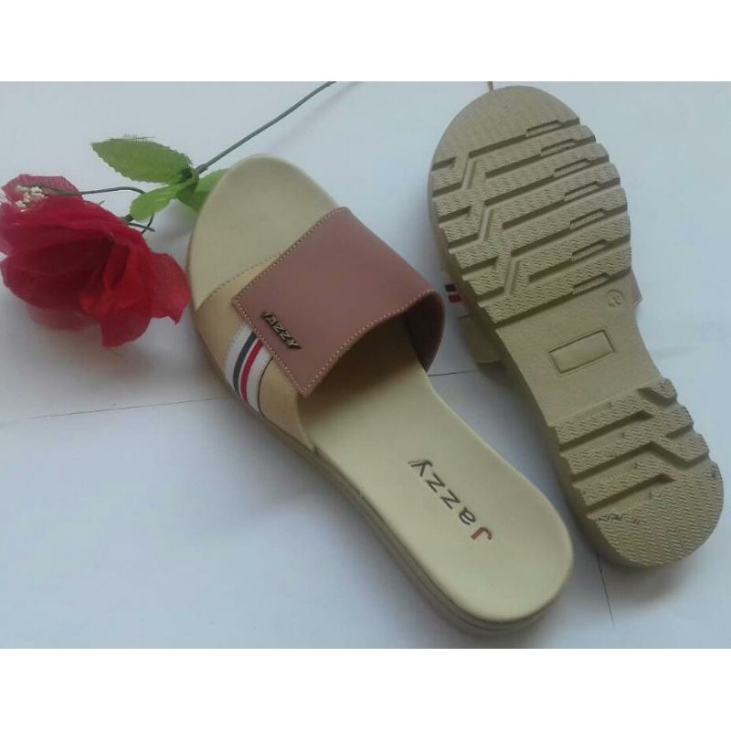 sandal selop wanita jazzy tasikmalaya model fila