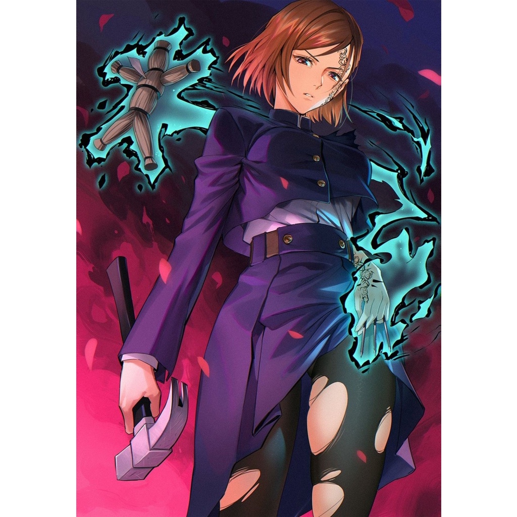 POSTER JUJUTSU KAISEN (12 Free 1) - POSTER ANIME - POSTER CUSTOM-JJKS 29