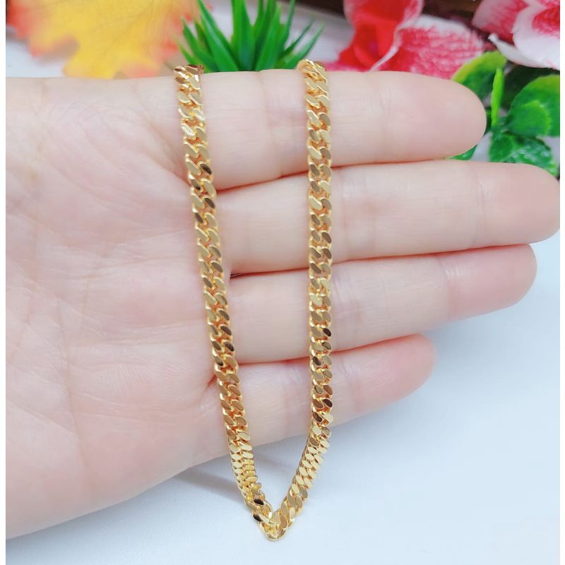 Xuping kalung rantai (lebar 4.3/3.7/3.0 mm)