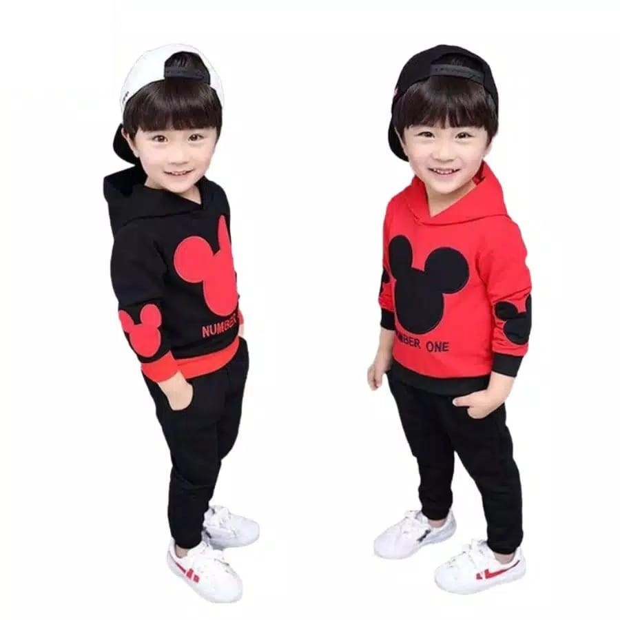 VGN SETELAN SWEATER MIKE / SETELAN KEKINIAN / SETELAN FASHION ANAK-ANAK / SETELAN ANAK-ANAK / SET