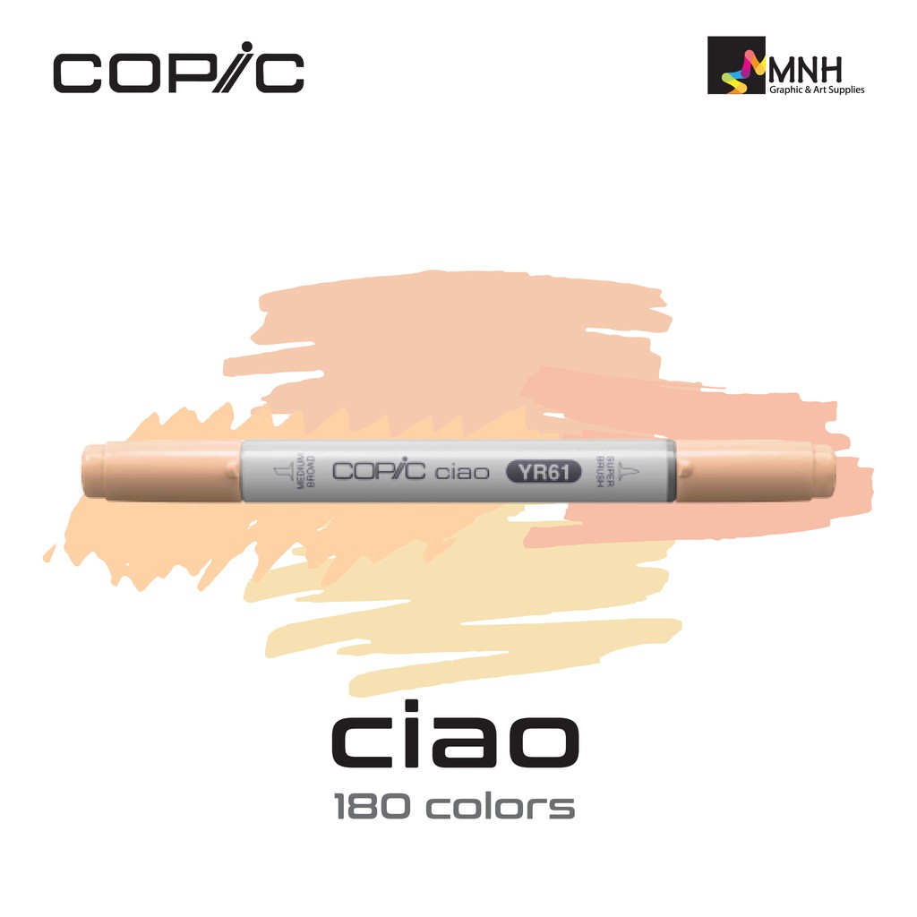 

Spidol Copic Ciao Marker Yellow-Red Series (Satuan) YR61 -YR68