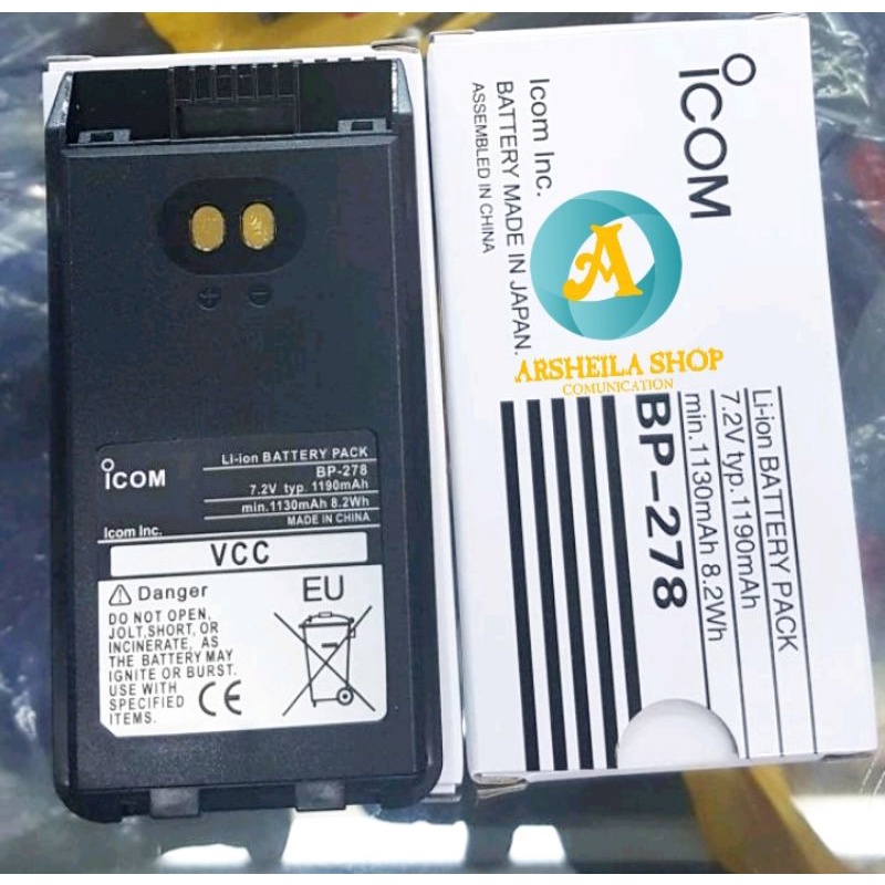 Batre ht icom v88 Bp 278 murah