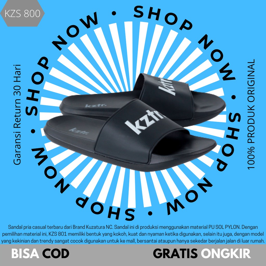 sandal pria casual / sandal pria / sandal selop / sandal original