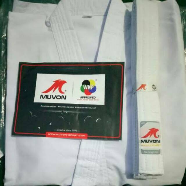 Baju karate/tegi pemula muvon