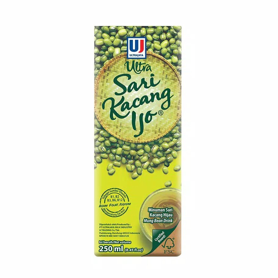 

Ultra Sari Kacang Ijo 250 ml