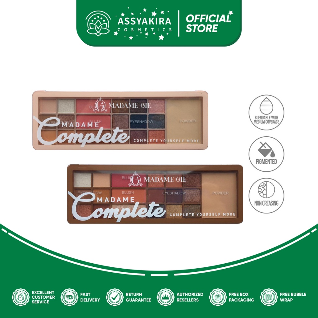 Madame Gie Madame Complete Make Up Kit Pallete