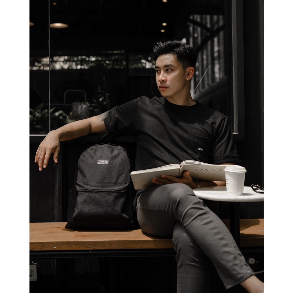 Livehaf - Essential Backpack Black