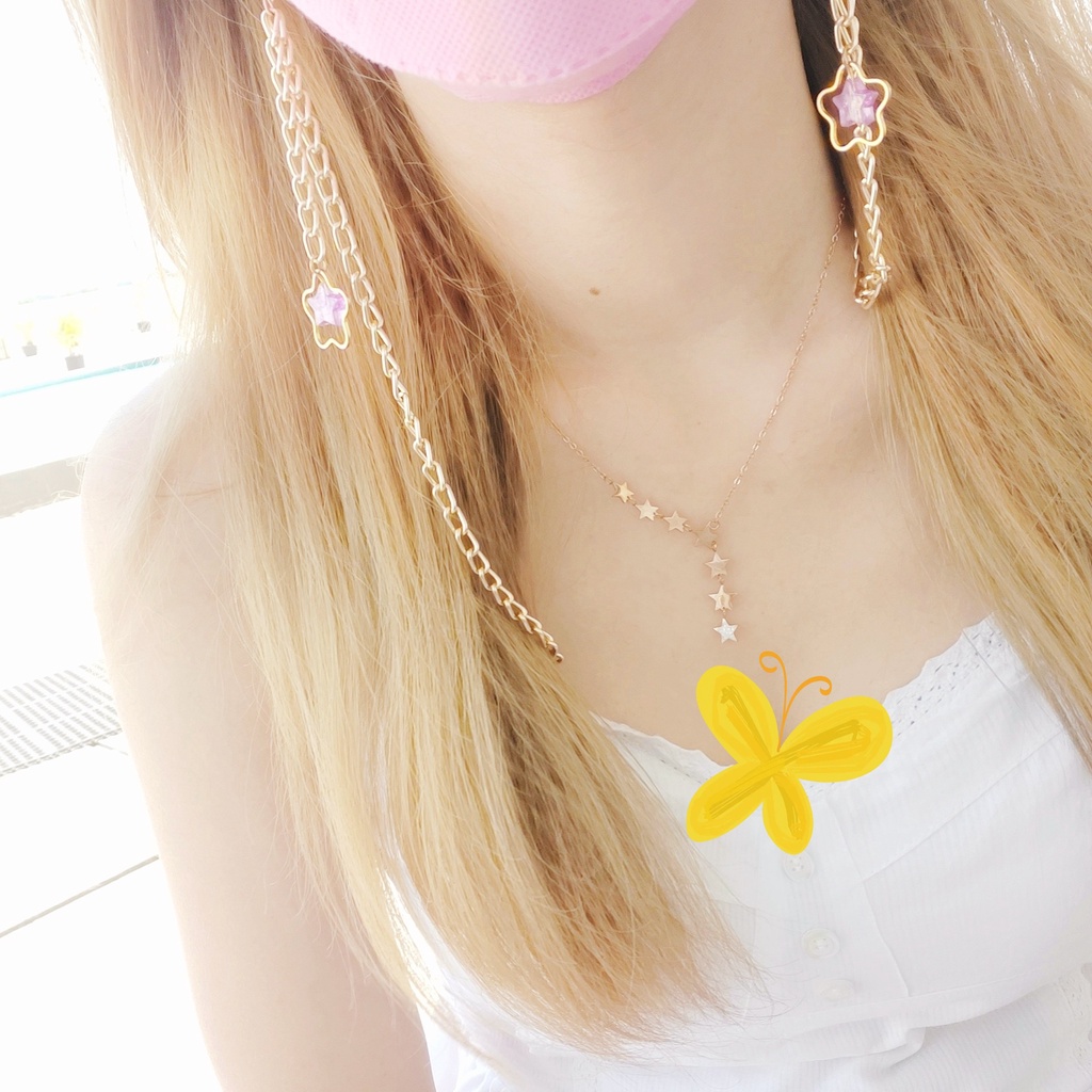 PREMIUM CUTE STRAP MASKER ♡ STRAP KACAMATA ♡ KALUNG MASKER ♡ RANTAI ANTI KARAT ♡