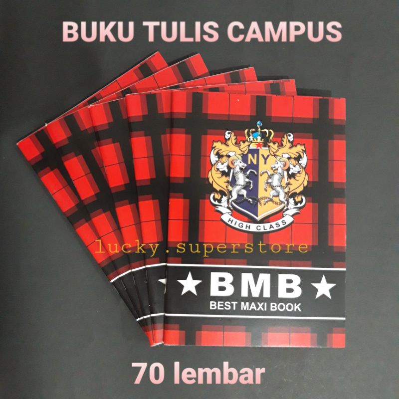 

BUKU TULIS 70 LEMBAR CAMPUS MAXI BOXY B5 BIG BOSS BMB