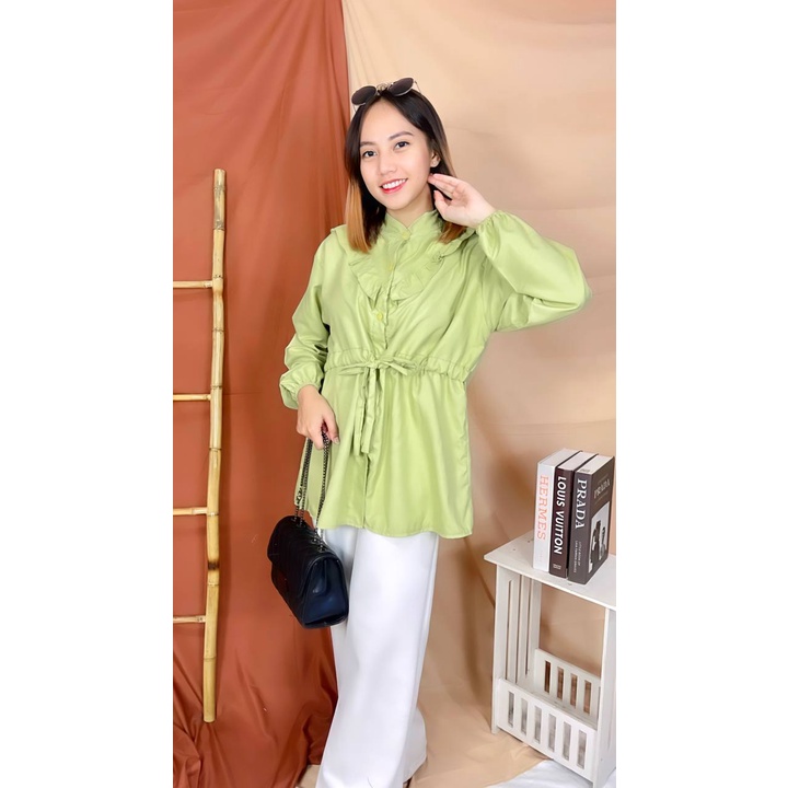 RX FASHION - AVIKA BLOUSE / BLOUSE ATASAN WANITA XXL - NN