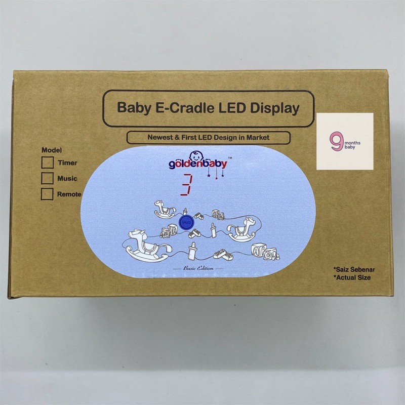 Makassar - Ayunan Listrik Golden Baby Wonder Garden / Golden Baby VR 3 Dinamo / Ayunan Bayi Elektrik / Ayunan Elektrik