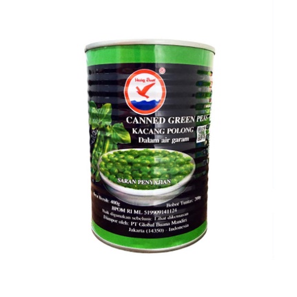 Green Peas / Kacang Polong Herring Kaleng / Kacang Kapri 400gr