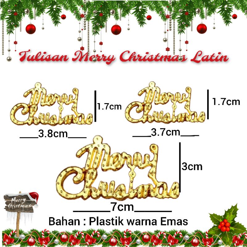 

Tulisan Merry Christmas Latin