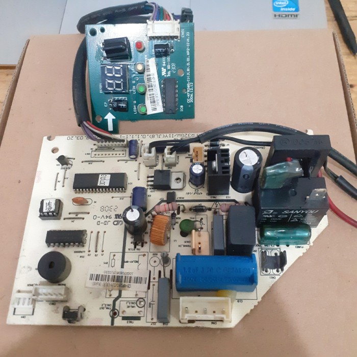 MODUL PCB INDOOR AC AUX HT ORIGINAL