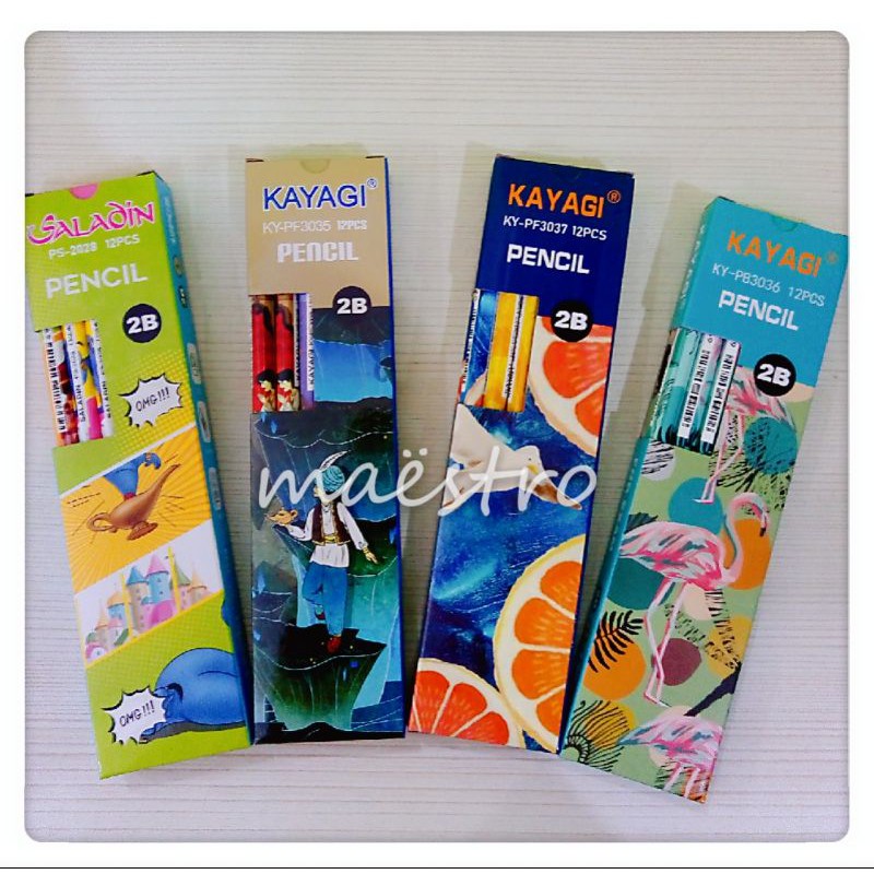 

Pensil 2B Kayagi / Pensil 2B / Pensil 2B Karakter