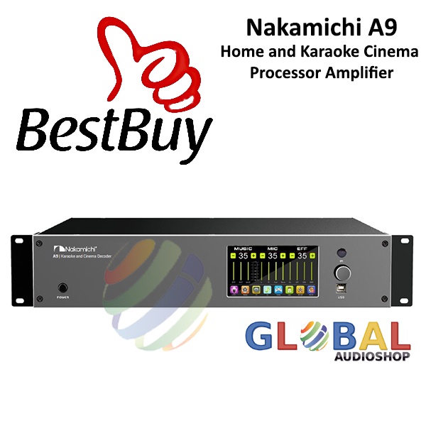 Nakamichi A9 Processor Amplifier Cinema and Home Karaoke Decoder A-9