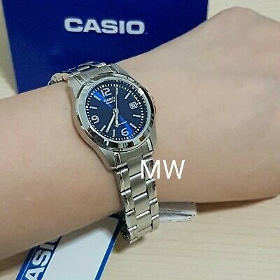 Casio Original MTP-1215A-2A / LTP-1215A-2A Jam Tangan Couple Stainless