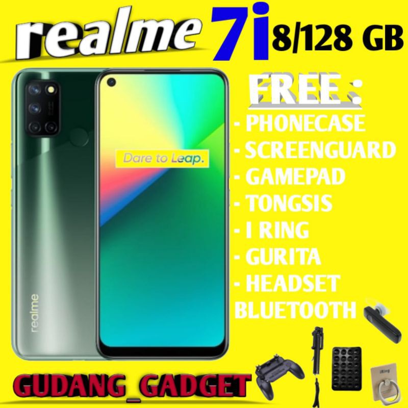 REALME 7i 8/128 7I RAM 8GB ROM 128GB GARANSI RESMI