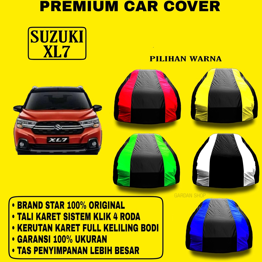 Body Cover SUZUKI XL7 Garis 2 WARNA Penutup Pelindung Bodi Suzuki Xl7 PREMIUM