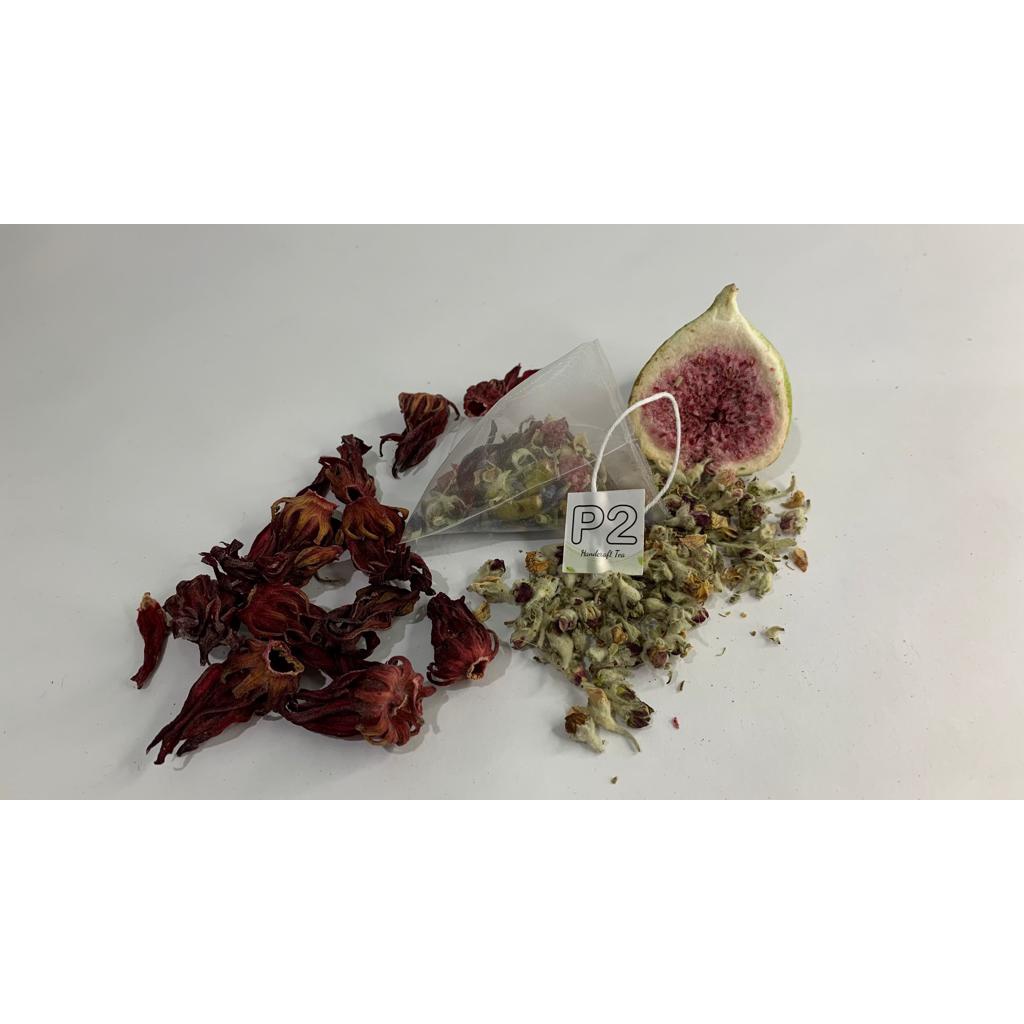 

Grace Tea | Artisan Tea / Handcraft Tea | Lavender Lemongrass Rosella Buah Tin Apple Blossom