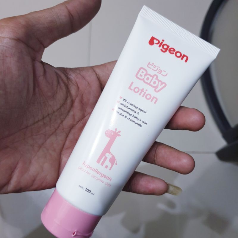 PIGEON Baby Lotion 100ml Chamomile / LOTION BAYI PIGEON 100ml