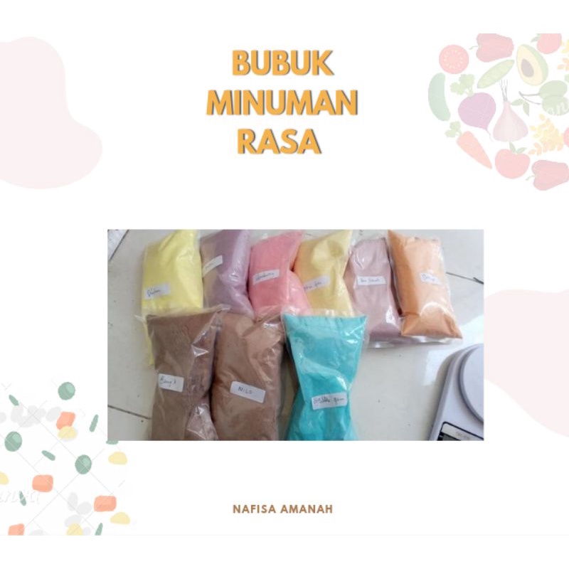 

Premium Bubuk minuman rasa/kekinian