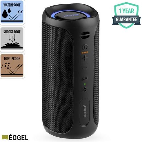 Eggel Terra 3+ Waterproof Portable Bluetooth Speaker / Terra 3 Plus