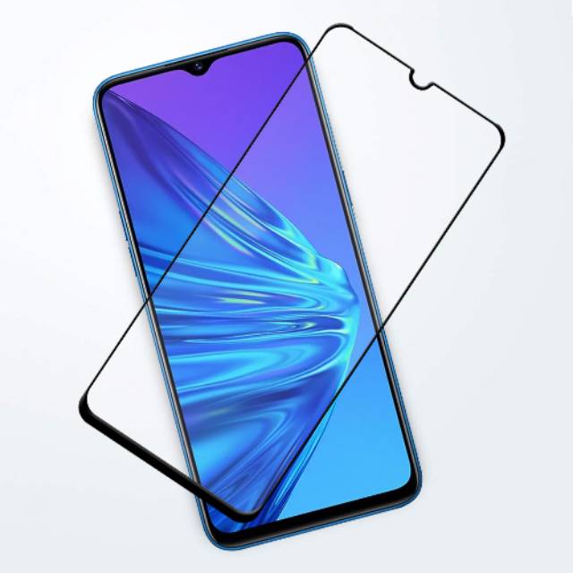 Premium glass realme 5/ 5i /realme c3 full cover