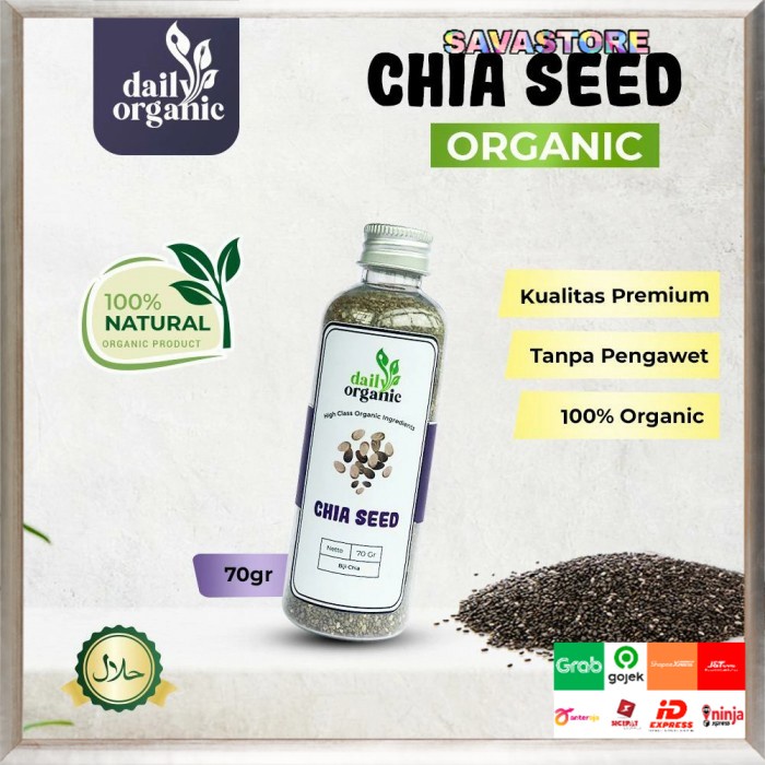 Organic Chia Seed Peru kualitas terbaik by Daily Organic