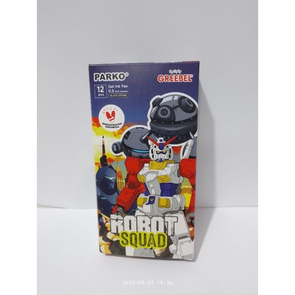

pulpen gel greebel murah 12 pcs