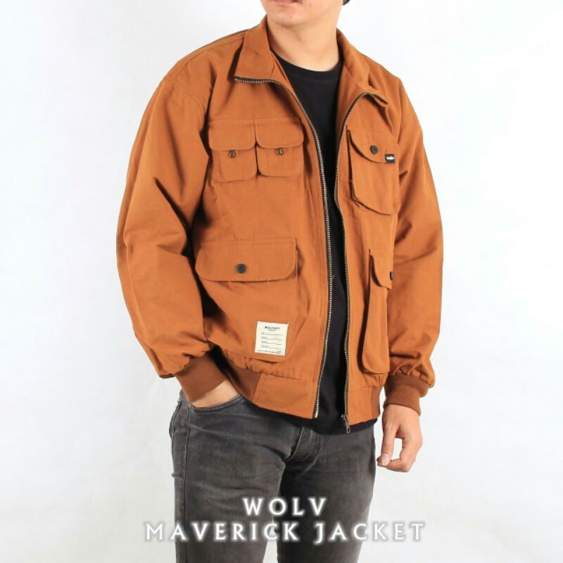 WOLV Jaket Maverick Jaket Semi Parka Jaket Parka Jaket Vintage