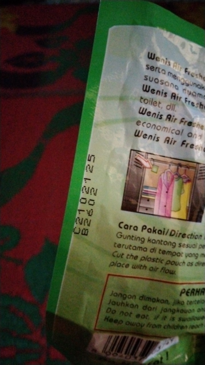 Wenis Pewangi Dan Pengharum Ruangan, Kamar Mandi, Mobil