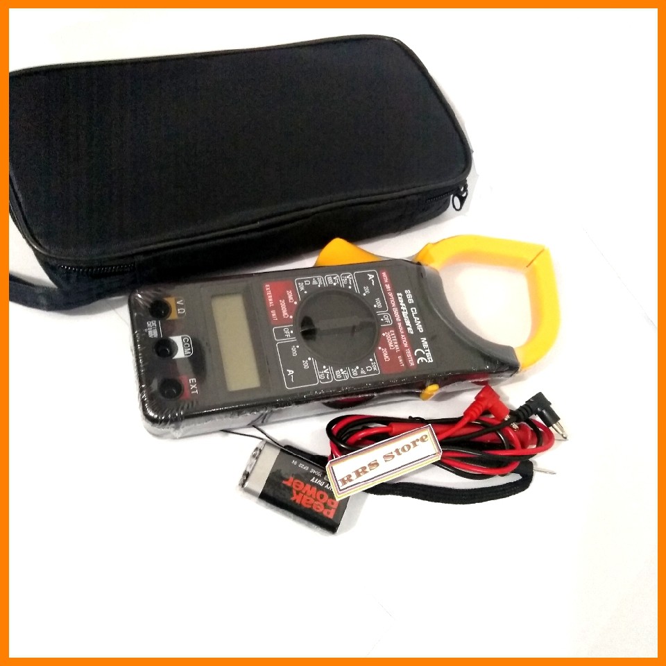 BISA COD Tang Amper Digital Tang Ampere Clamp Meter Digital DT266 TANG AMPER DT 266 TERMURAH