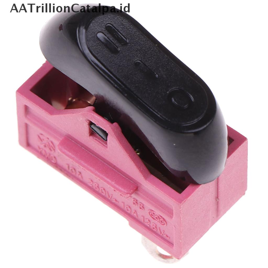 (AATrillionCatalpa) Saklar Rocker switch 3 Posisi Untuk Hair dryer Perahu