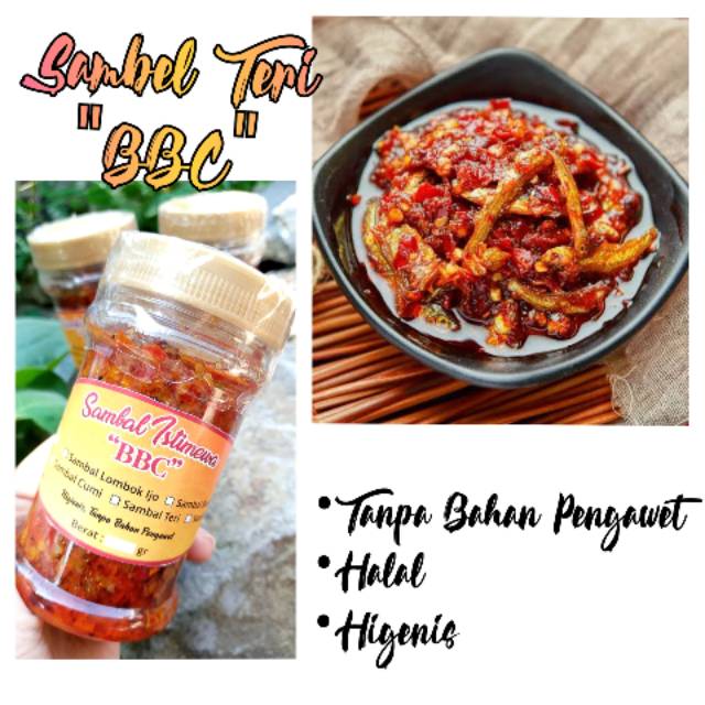 

Sambal Sambel Teri BBC Gurih Mantap